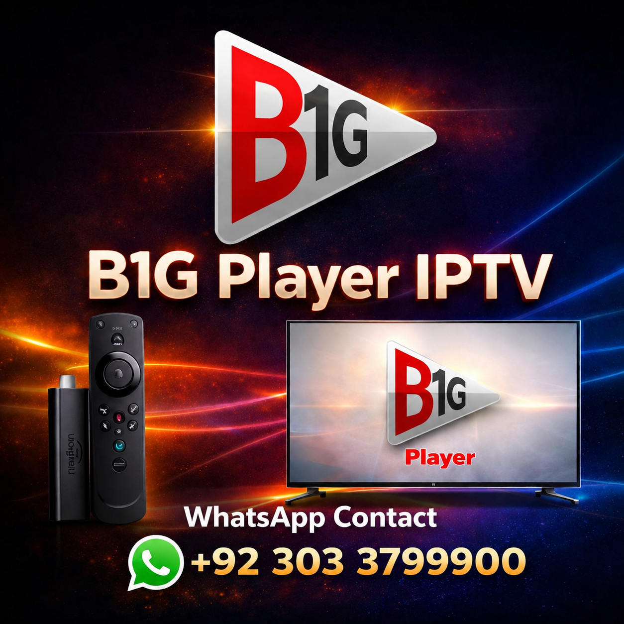 B1G IPTV APK Download – Code 5060514, Username & Password Setup