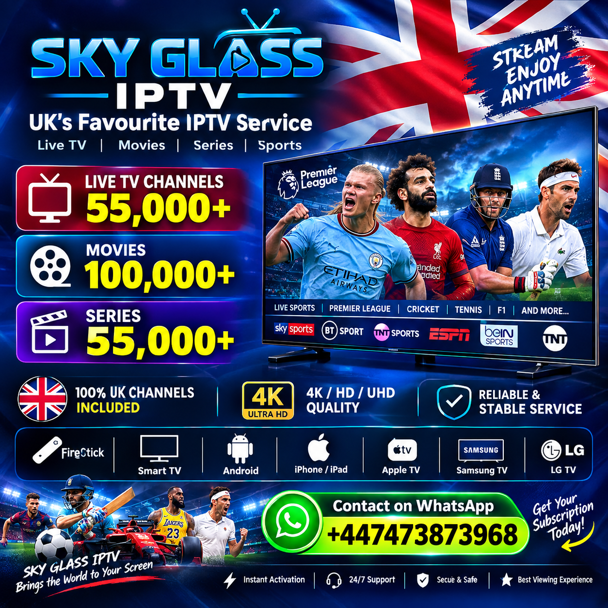 UHF IPTV - UHF IPTV UK PROVIDER