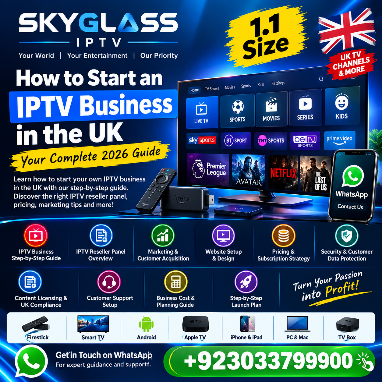 How to Start an IPTV Business in the UK : Complete Guide
