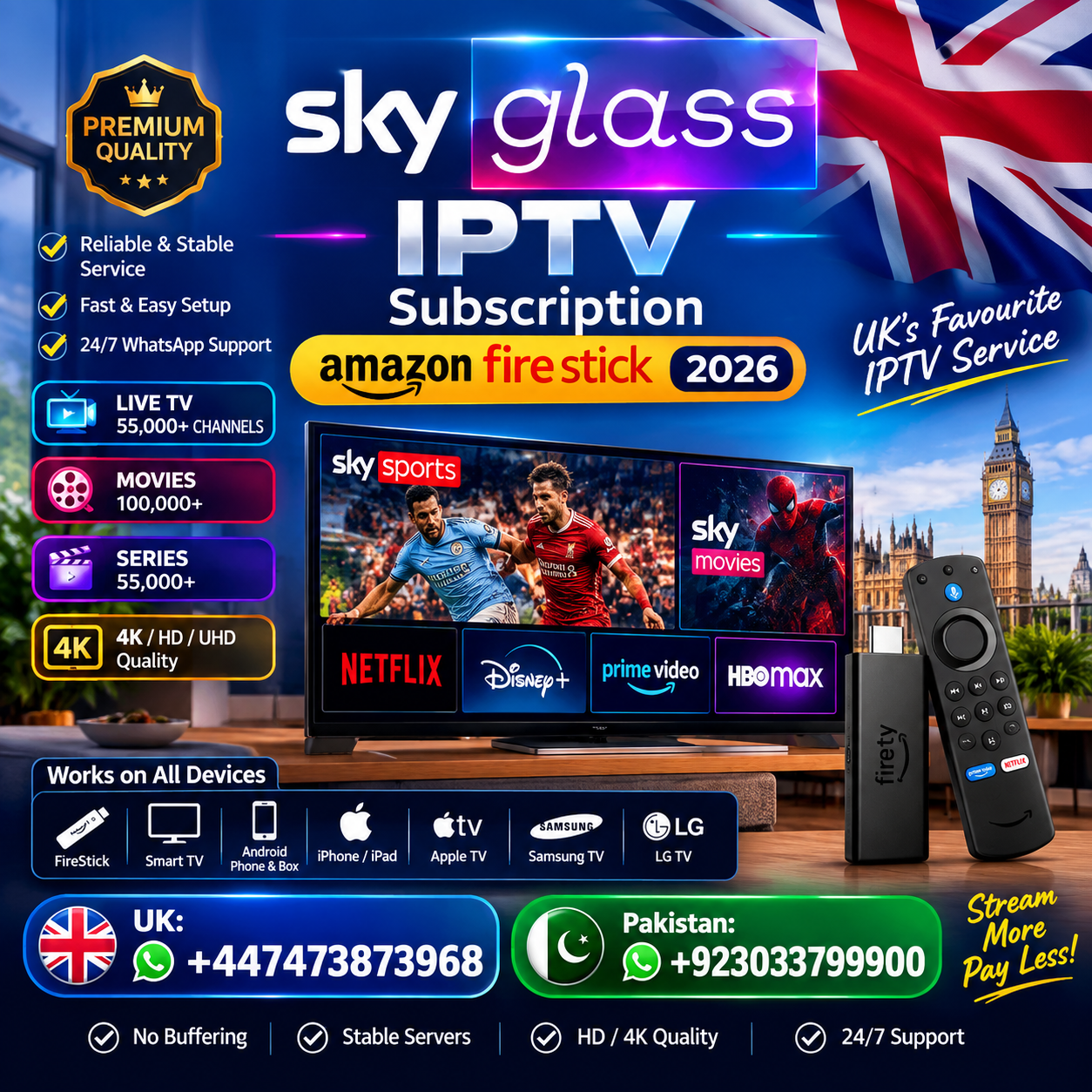 Sky glass iptv package - sky glass iptv Subscriptions