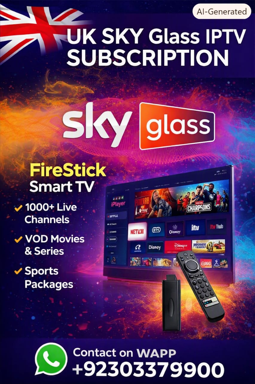 Sky Glass IPTV Provider UK 2026 Review: Subscription, Buying Guide, Reseller & iPhone Setup
