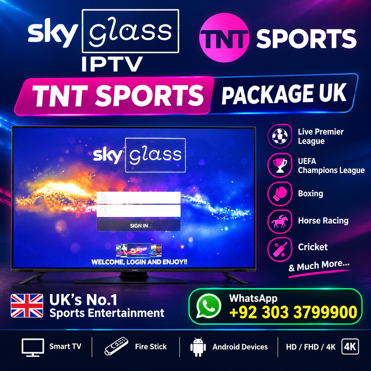 Best IPTV Subscription UK – Live UK TV Channels & Streaming