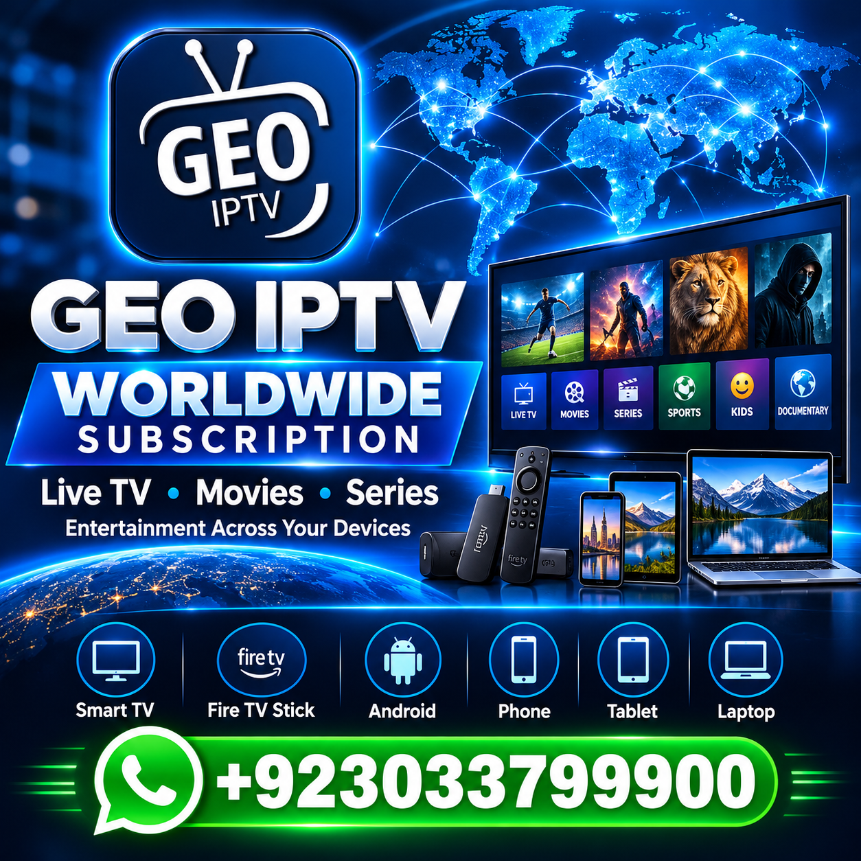 GEO IPTV Reseller Panel – Start Your IPTV Reseller Business